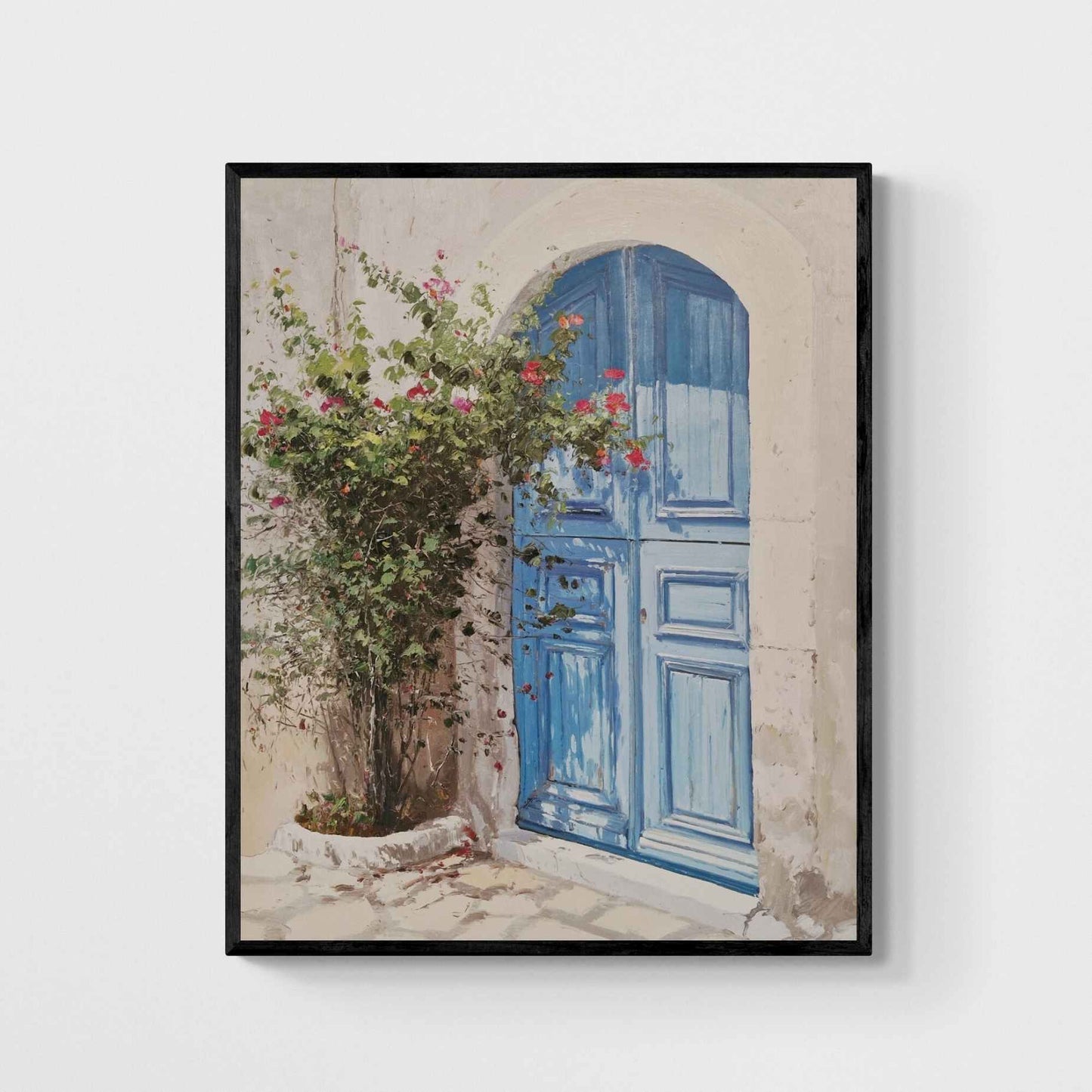 Cuadro al Óleo La Puerta de Nuestra Abuela Pintado a Mano 80x100 cm