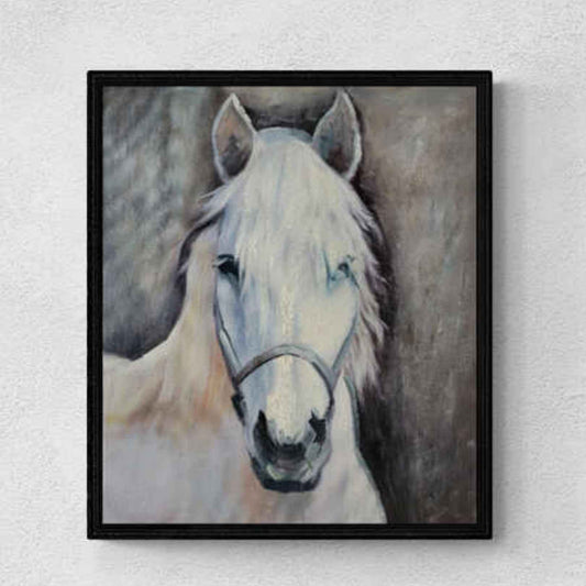 Original Horse painting 46x55 cm