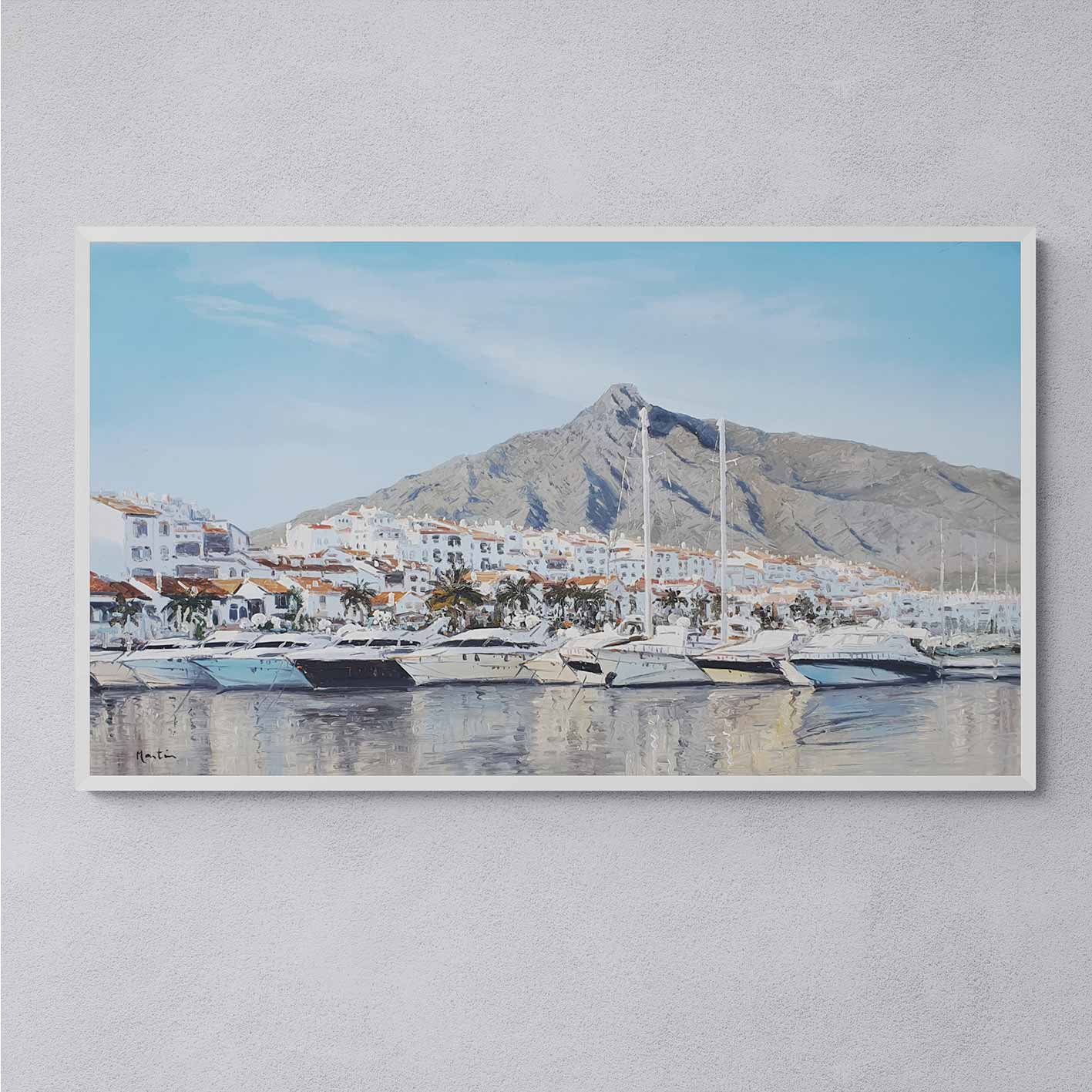 Pintura-puerto-banus