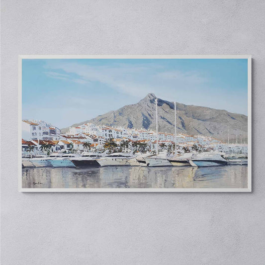 Pintura-puerto-banus