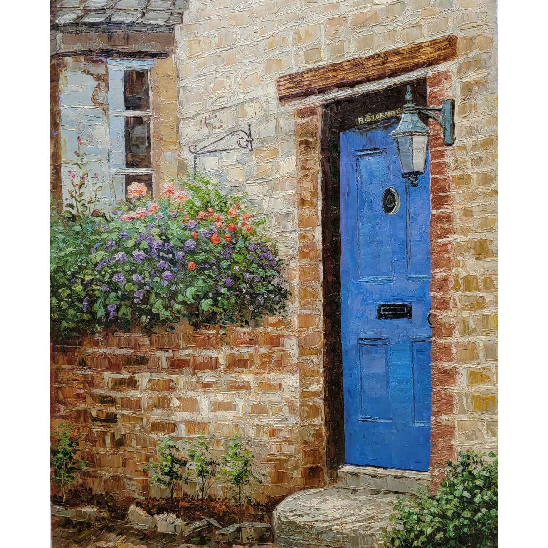 Cuadro Puerta del Pueblo 82x102 cm