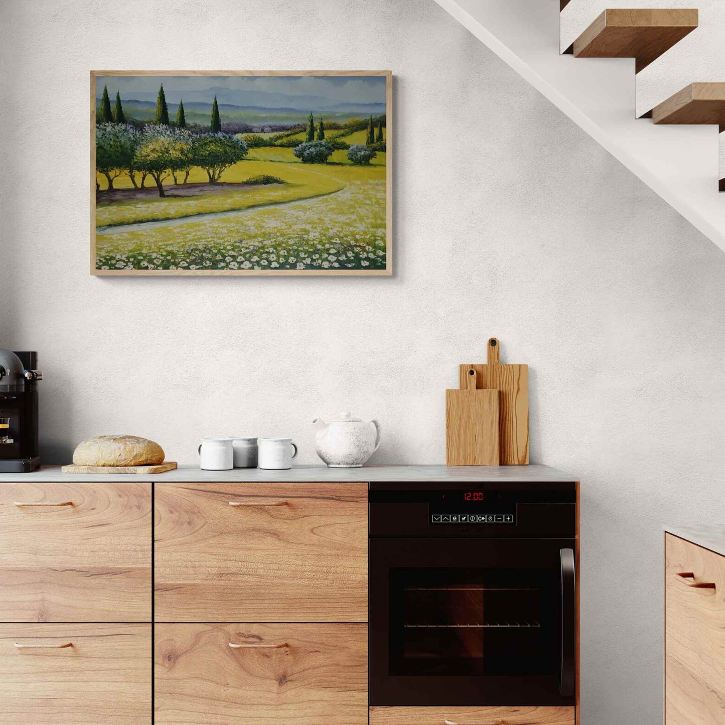 Lienzo decorativo de paisaje natural soleado