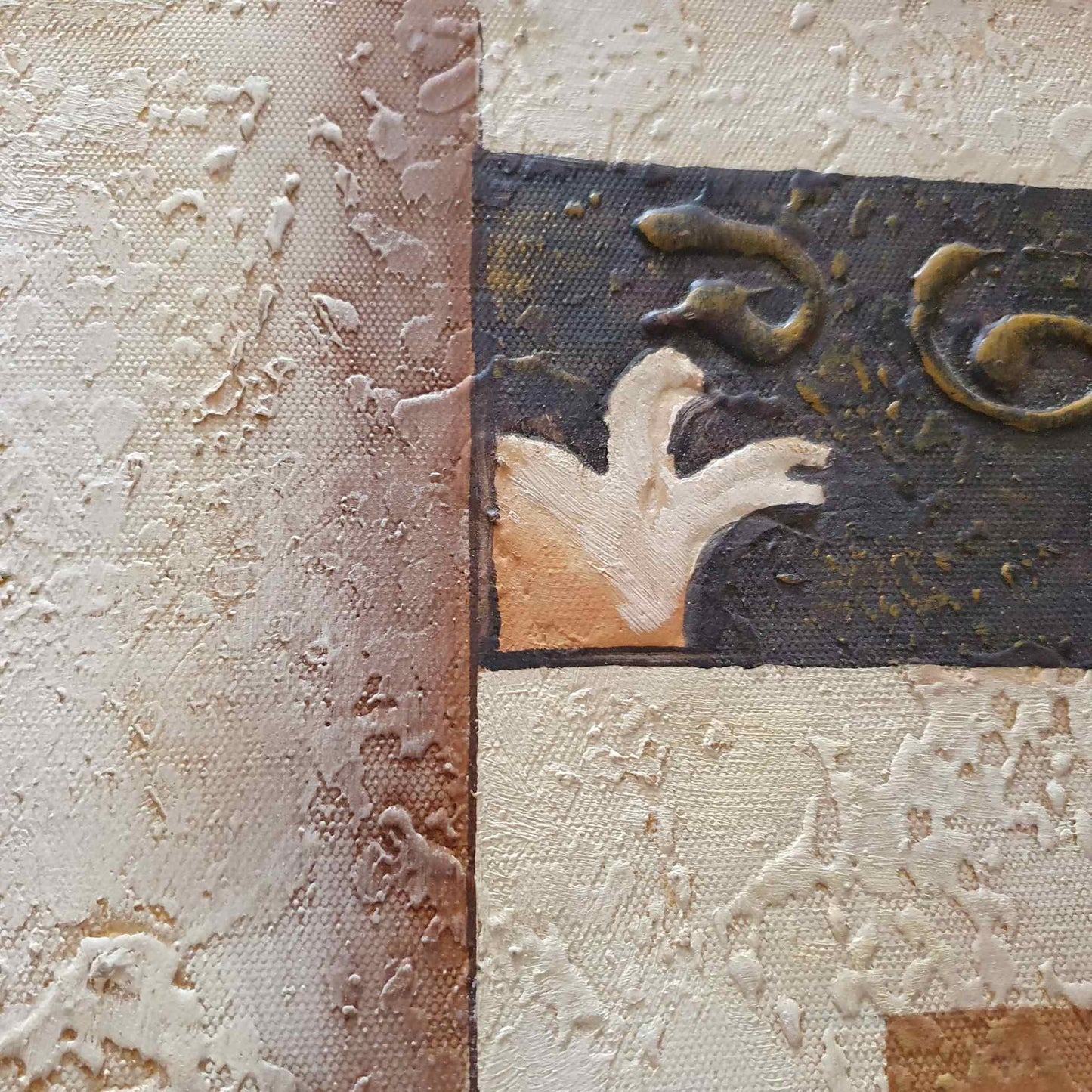 Cuadro hecho a mano para decoración interior