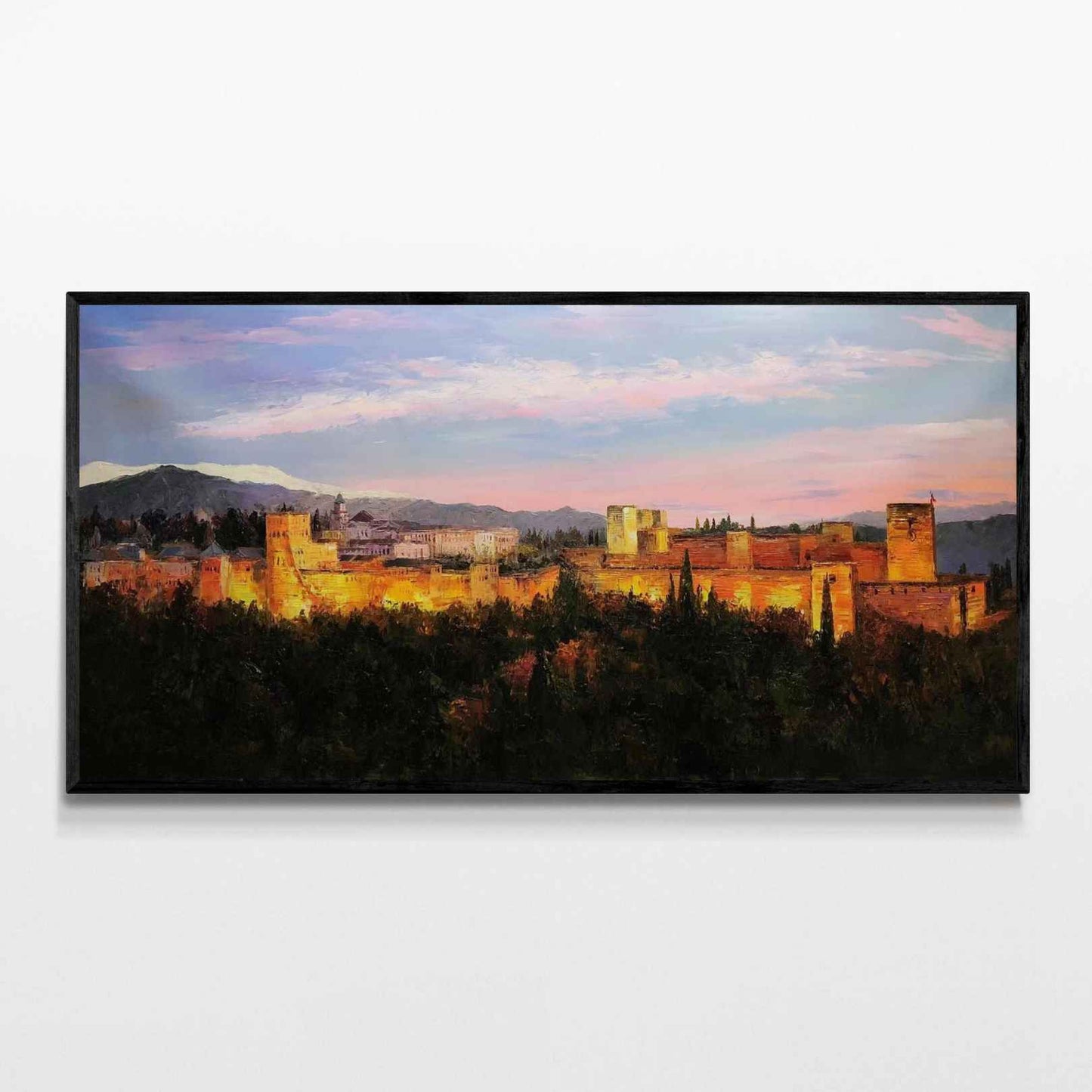 Pintura Alhambra Granada 65x140 cm