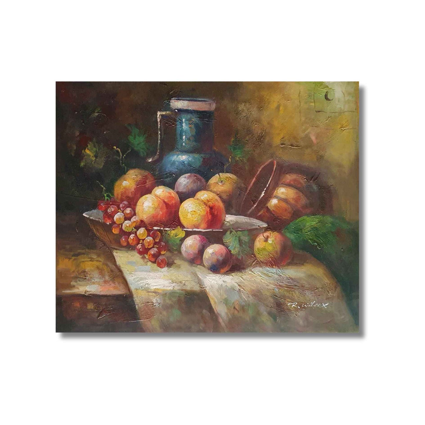 Decoración de cocina con cuadro estilo bodegón