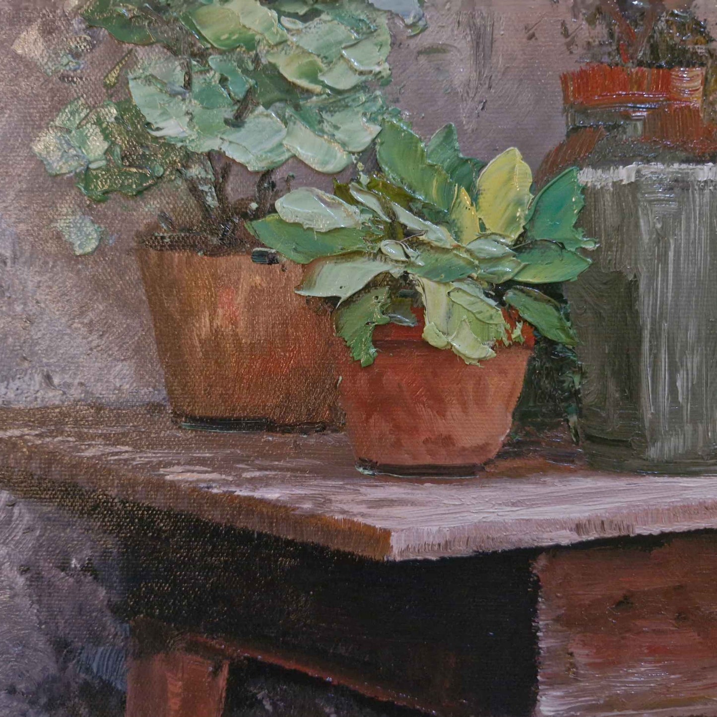 cuadro de estilo vintage con textura natural