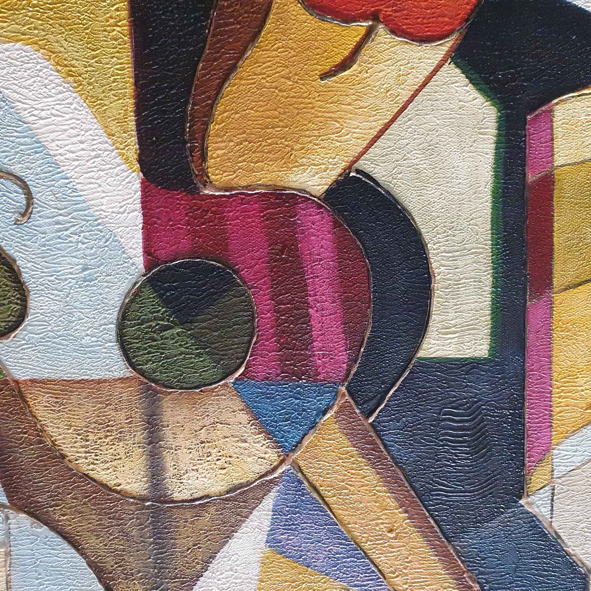 Arte contemporáneo cubista para pared