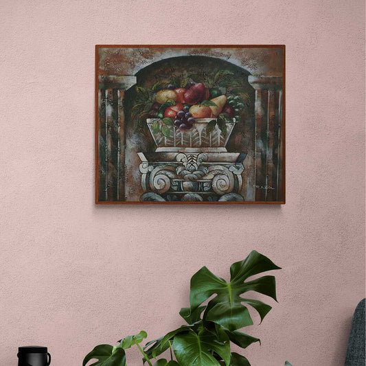 Fruchtstillleben-Gemälde 60x50 cm