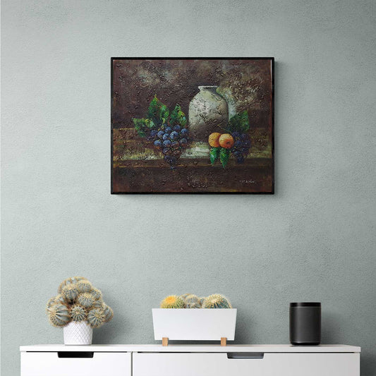 Elegant Still Life Painting 60x50 cm