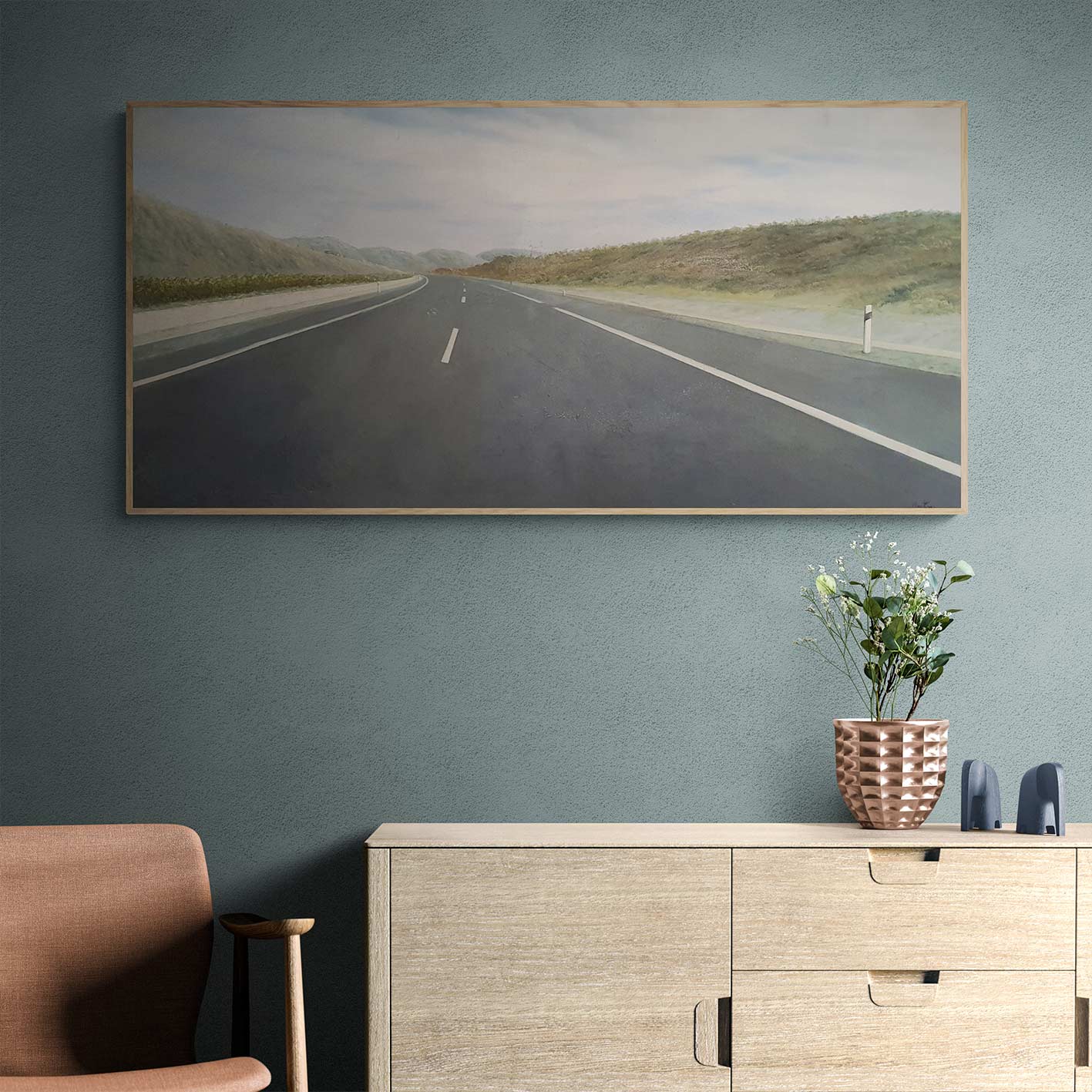 Road Frame 120x60 cm