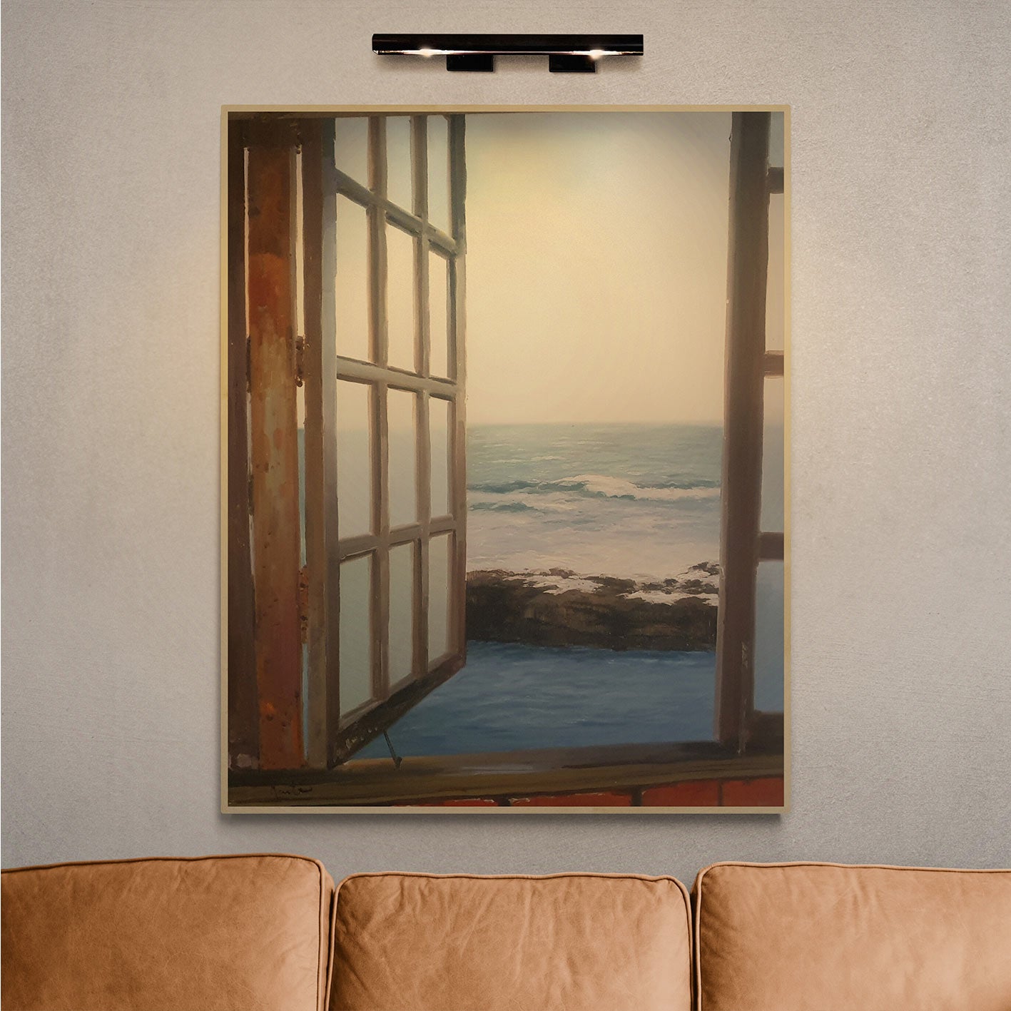 View Window Painting 82x101 cm