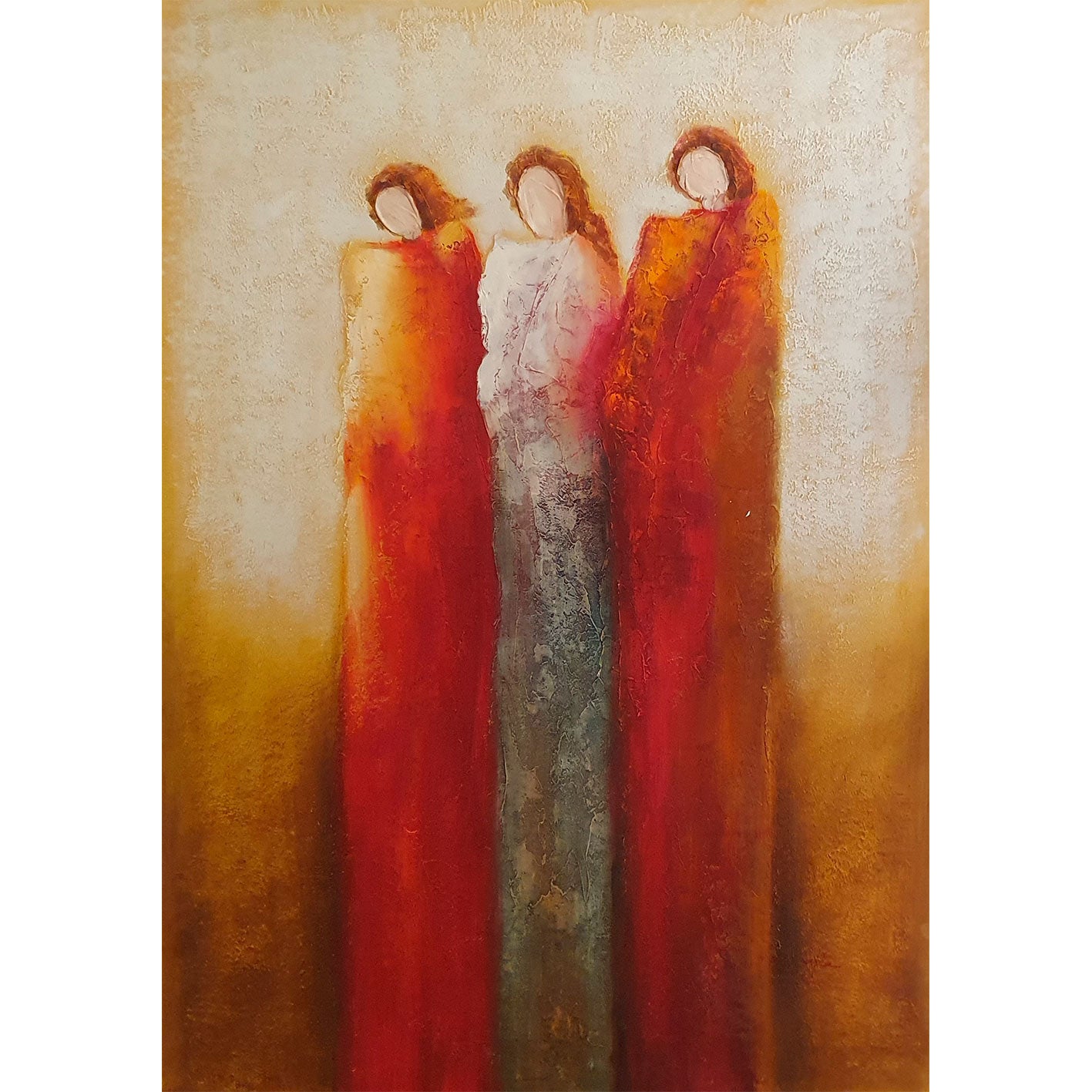 Frauenfiguren Gemälde 60x90 cm