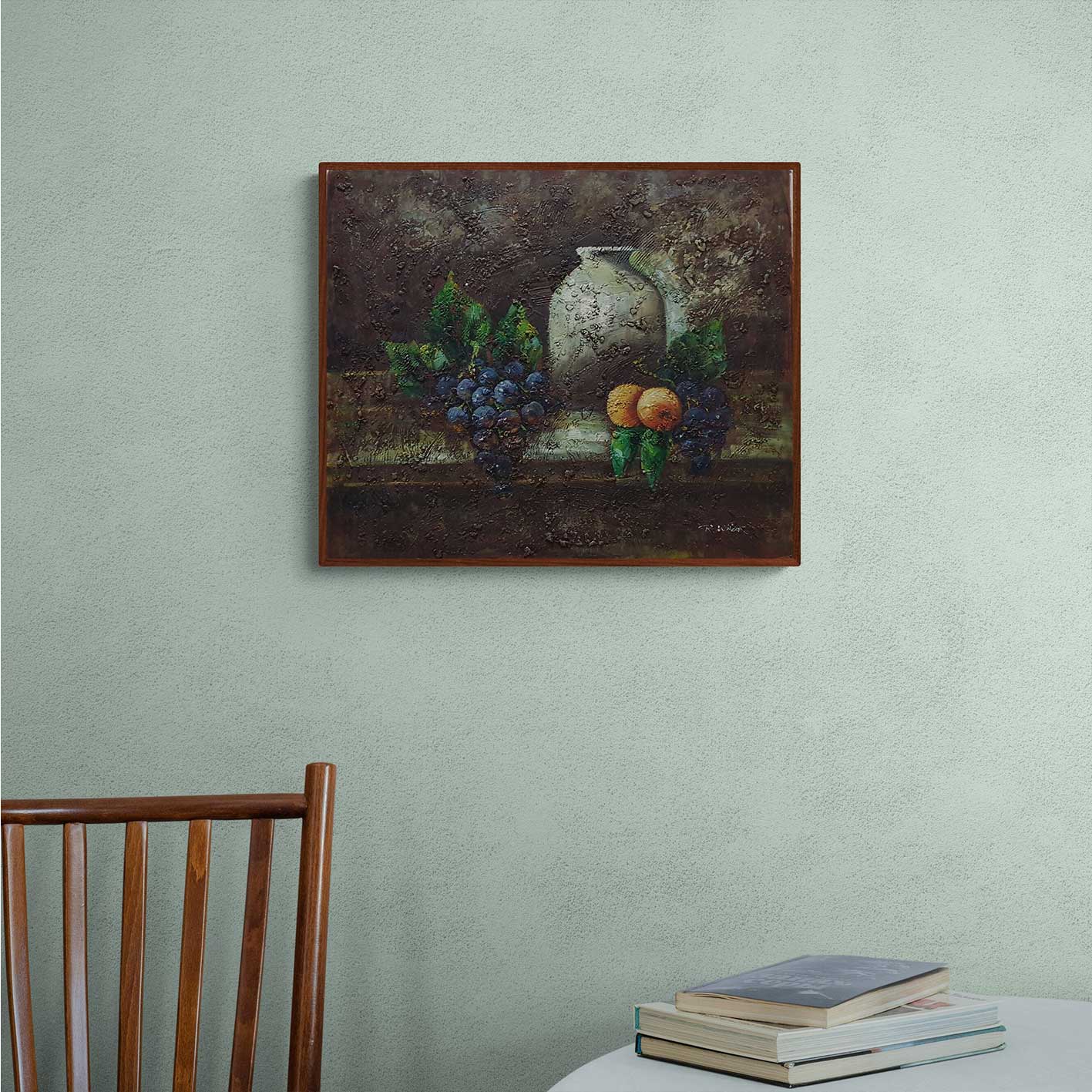 Elegant Still Life Painting 60x50 cm