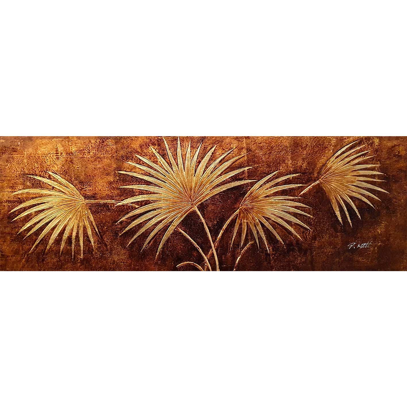 Palma Decorative Painting 120x40 cm