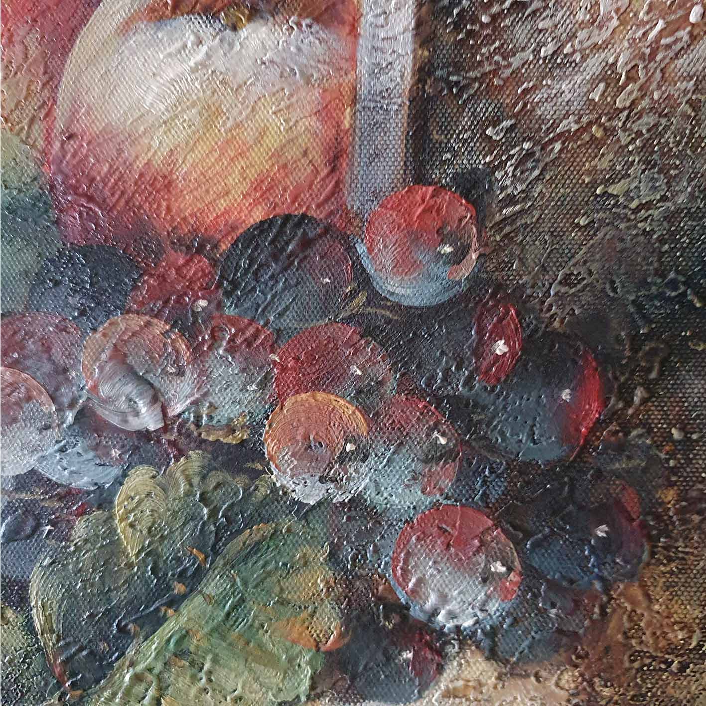 Fruit Still Life Diptych Painting 60x50 cm [2 pieces]