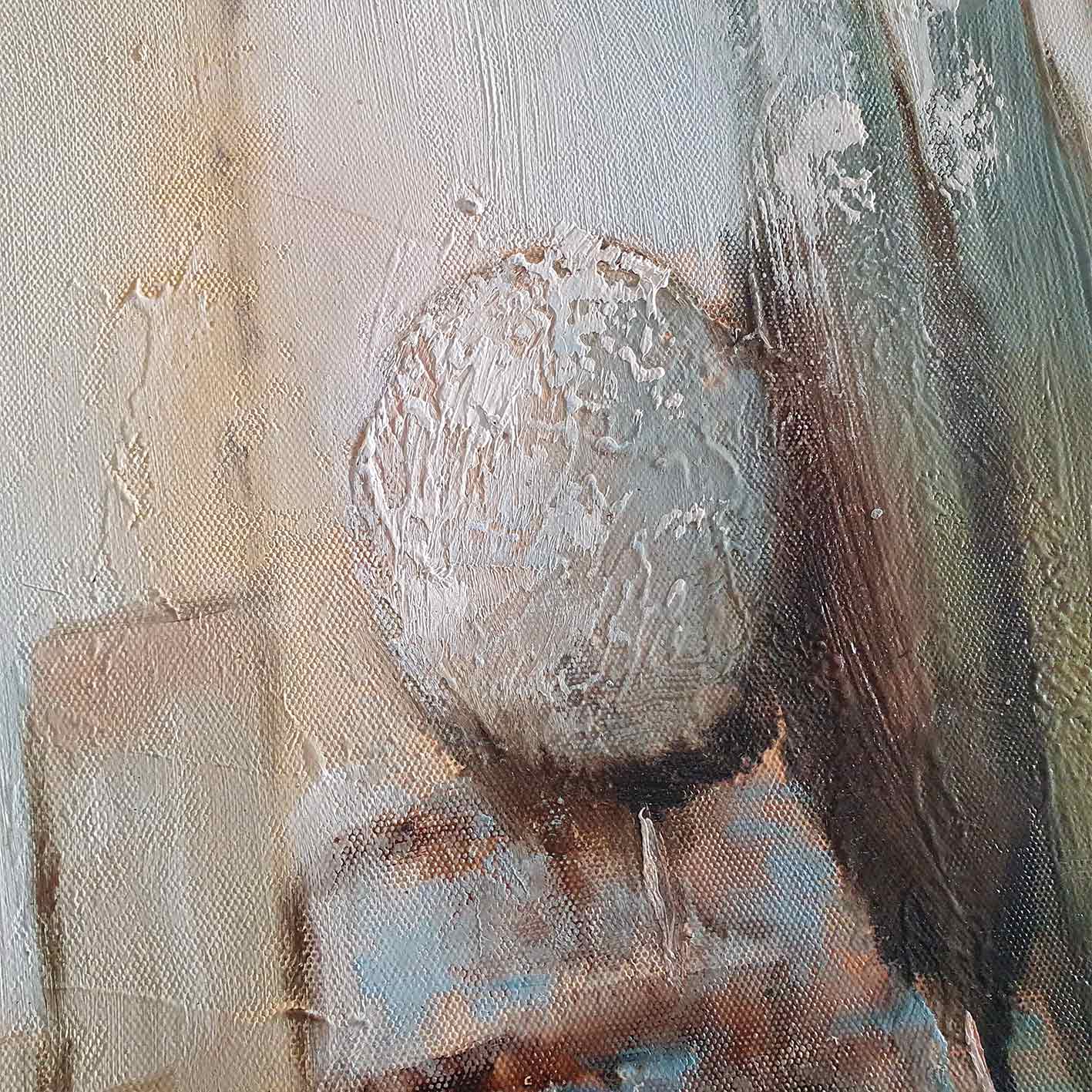 Urban Abstract Diptychon Gemälde 50x60 cm [2 Stück]