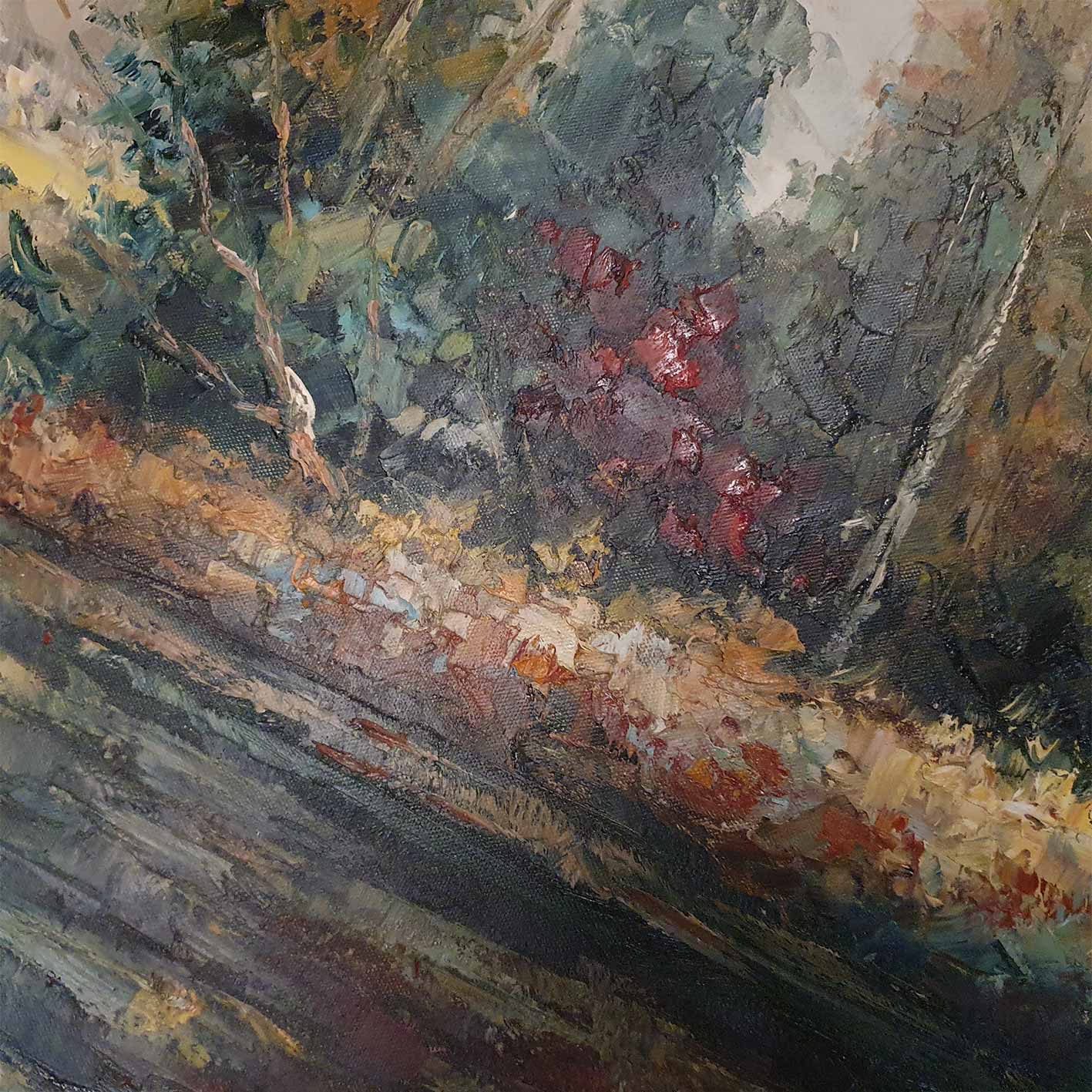 Forest painting 60x90 cm