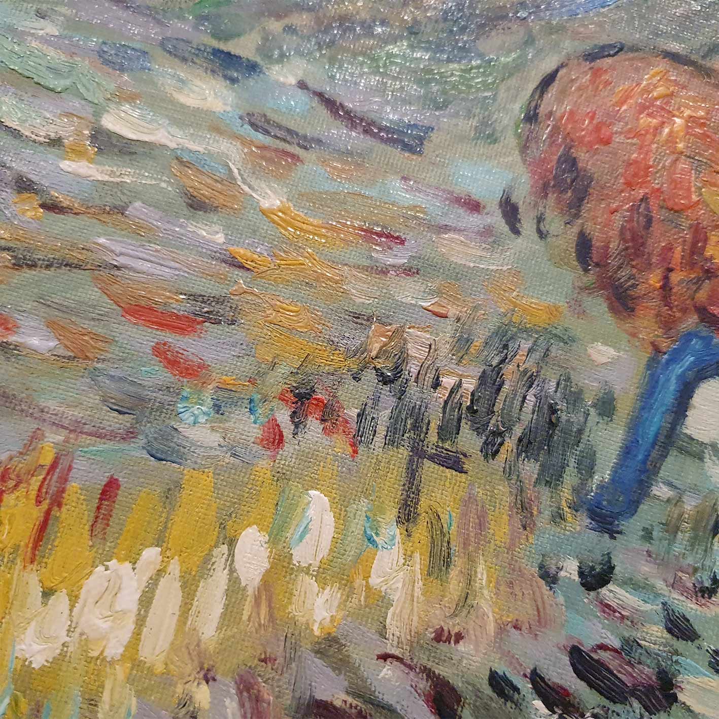 Van Gogh Agriculture painting 90x60 cm