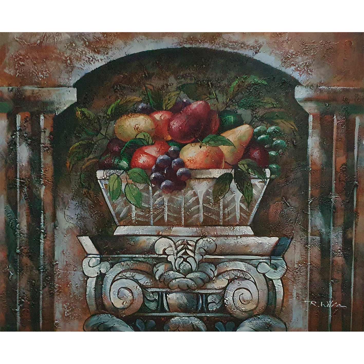 Fruit Still Life Painting 60x50 cm