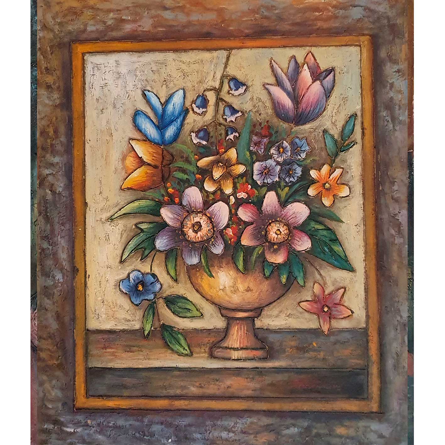 Star Still Life Diptych Painting 50x60 cm [2 pieces]