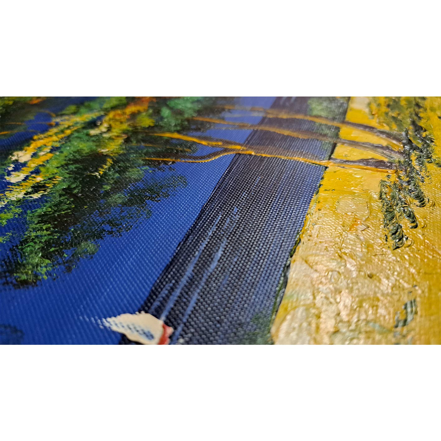 Landschafts-Diptychon-Gemälde 50X60 cm [2 Stück]
