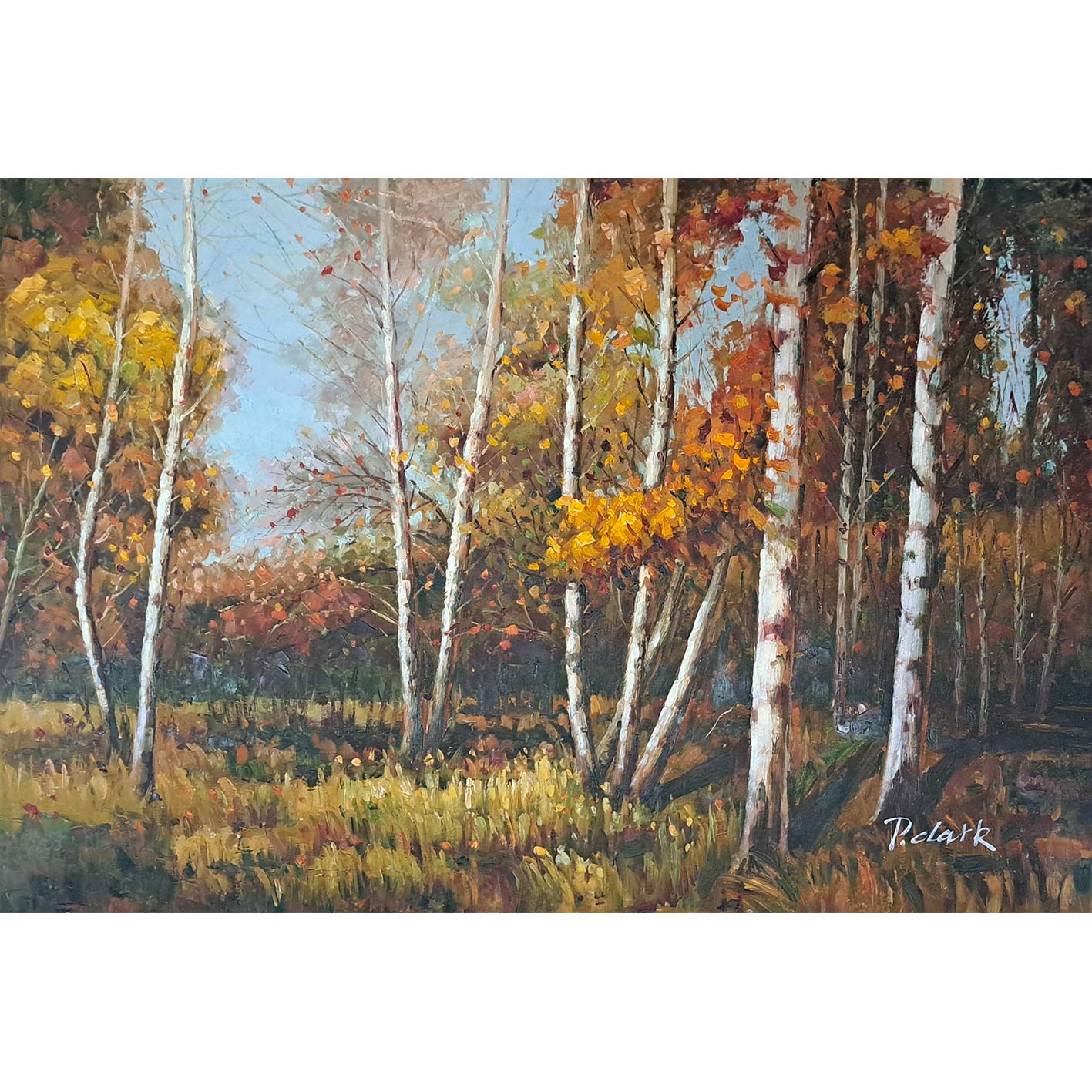 Lost Forest painting 90x60 cm