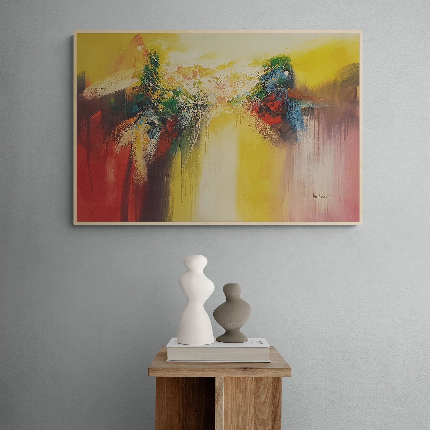 Cuadro Abstracto Pinturas IV  90x60 cm