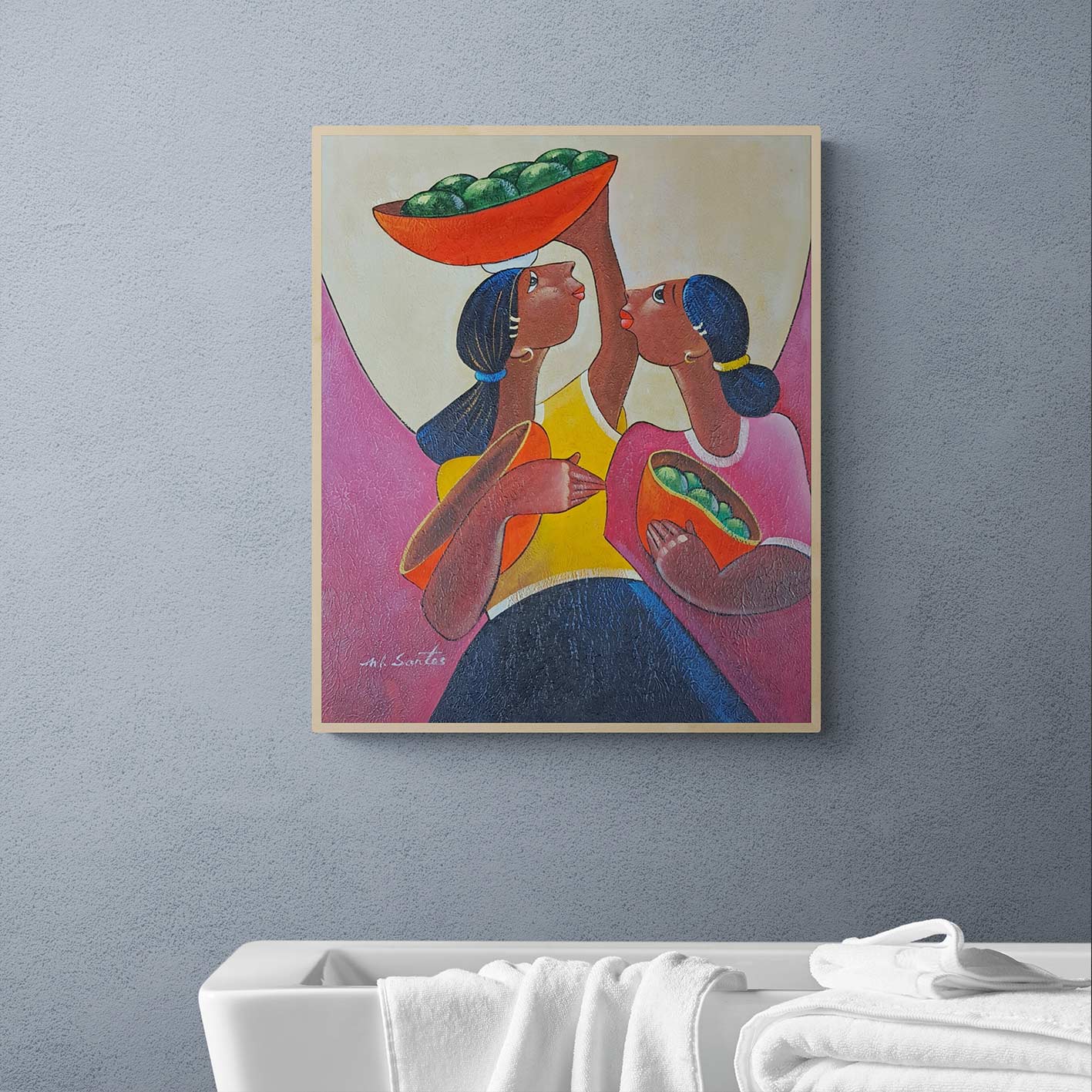 Africa Fruit Painting 50x60 cm