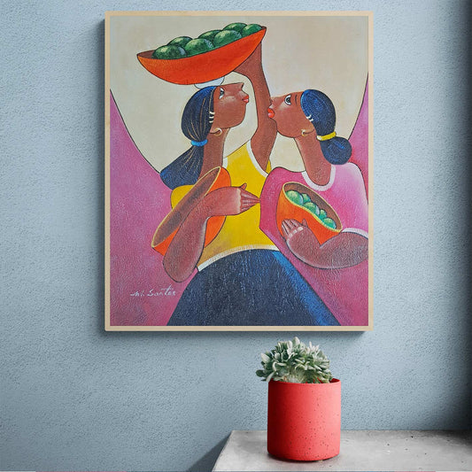Africa Fruit Painting 50x60 cm