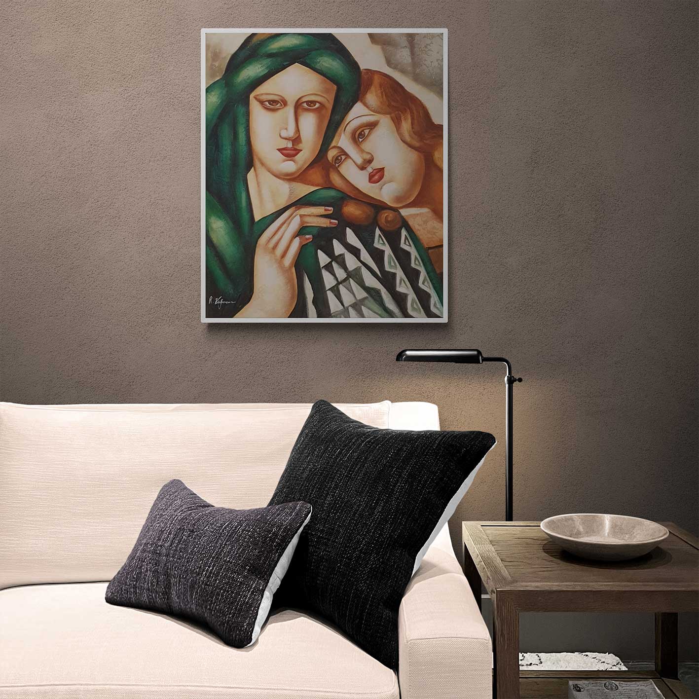 Gemälde Reproduktion Lempicka Paar