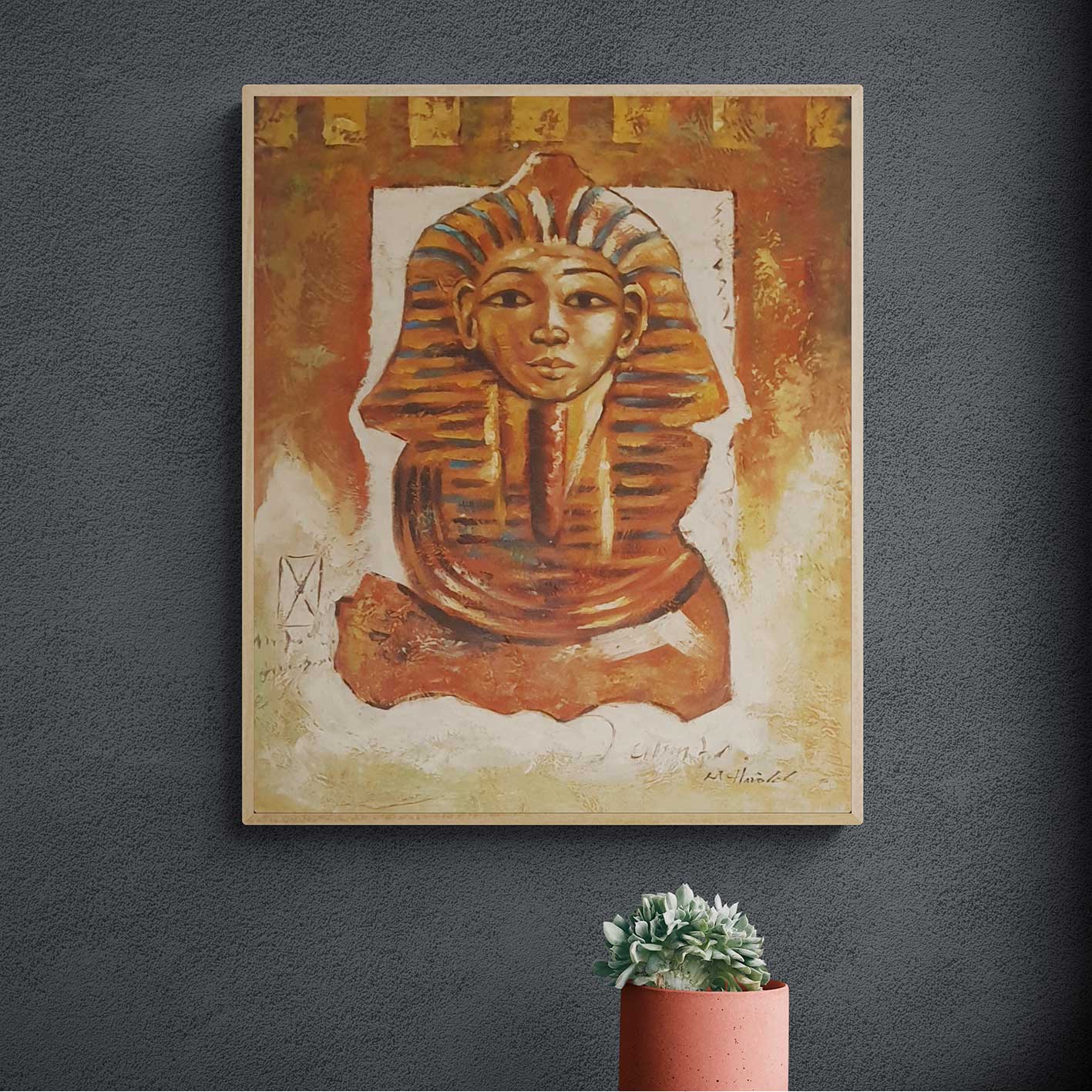 Cuadro Esfinge Giza 50x60 cm