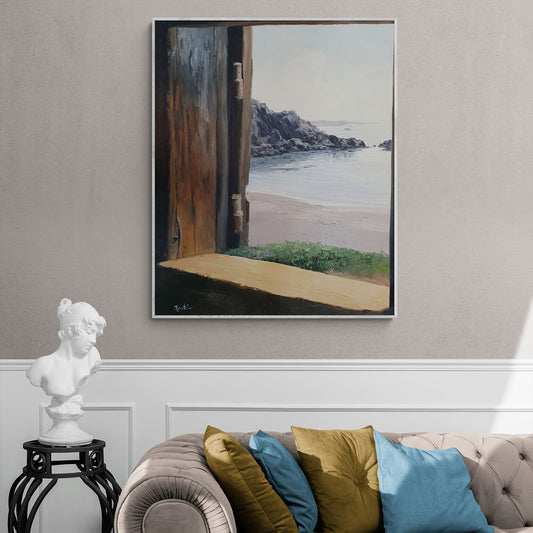 Sea Window Painting 82x102 cm