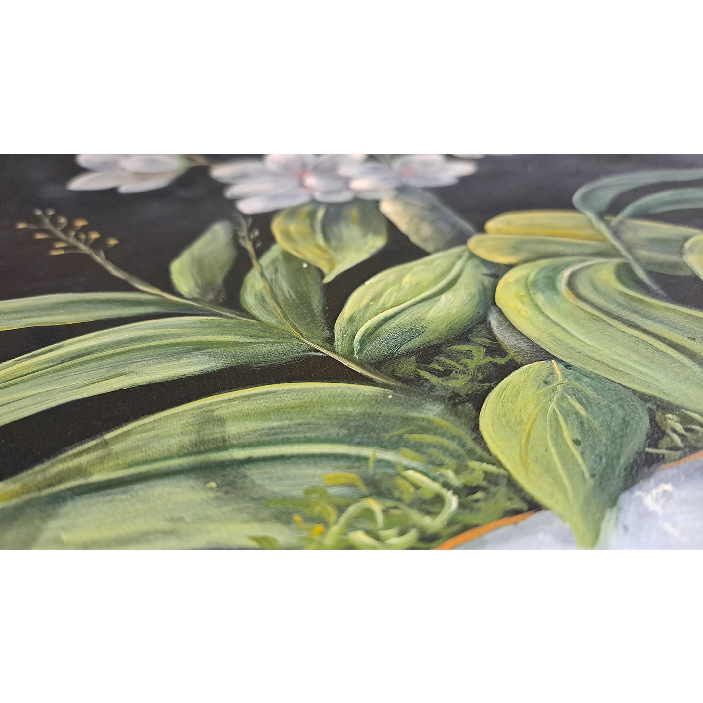 Jasmine Flower Painting 50x60 cm [2 pieces]