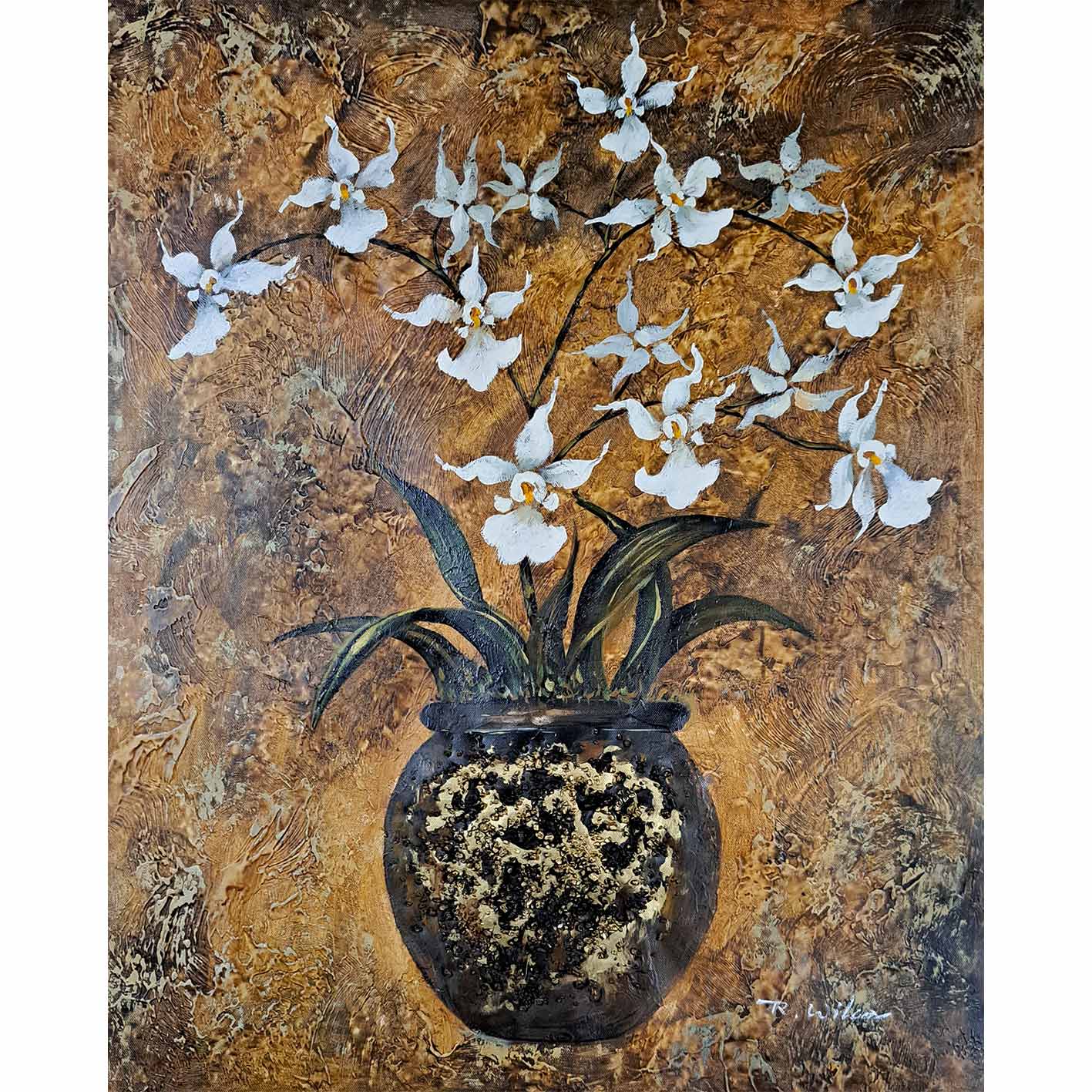 Flower Vase Painting 50x60 cm