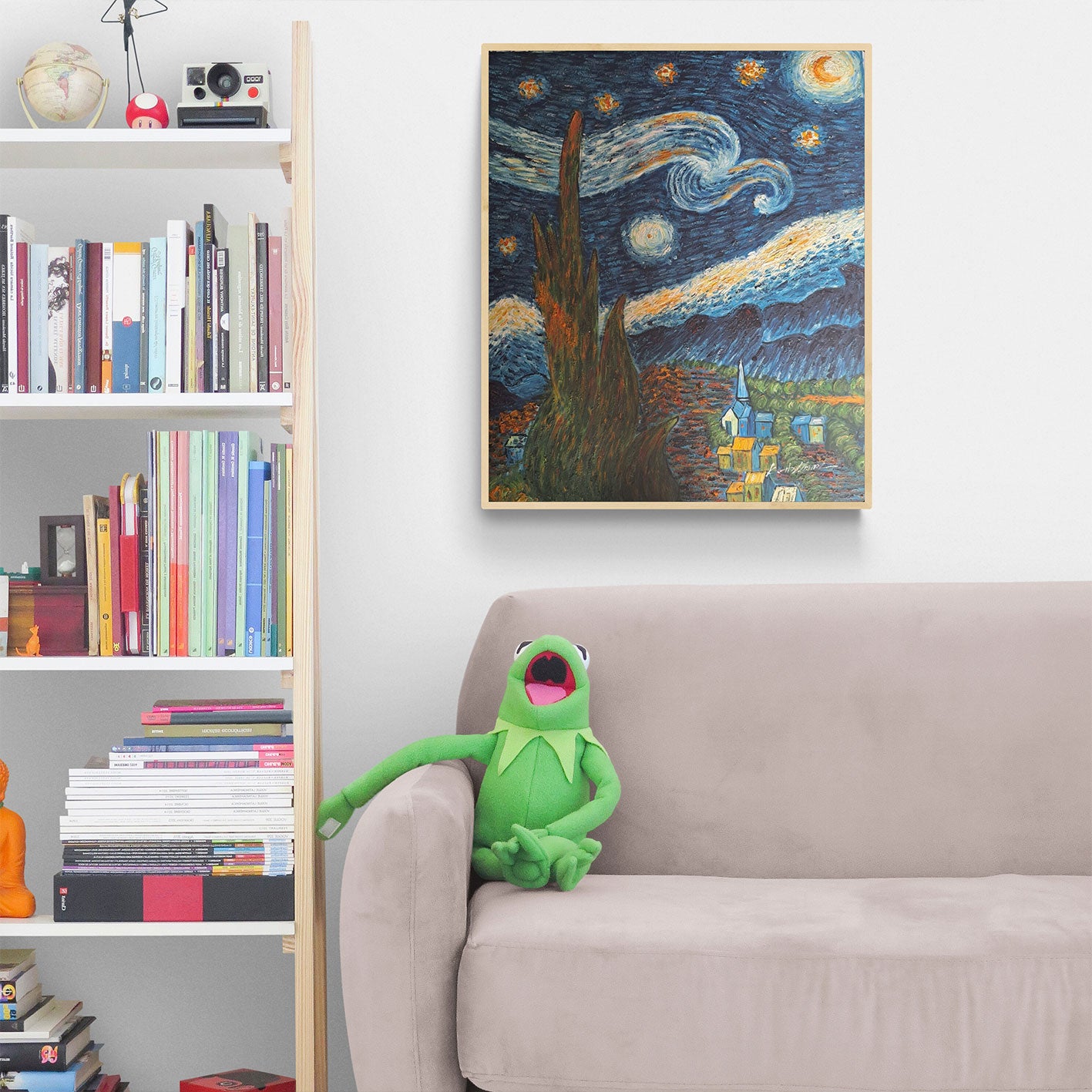 Starry Night painting 50x60 cm