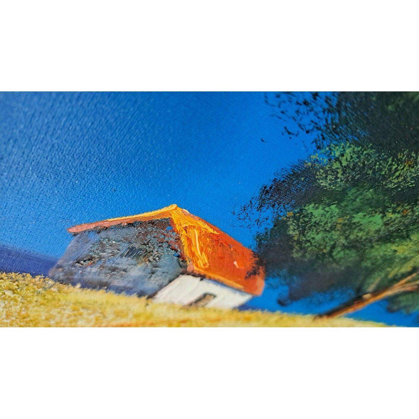 Tree House Painting 60x50 cm