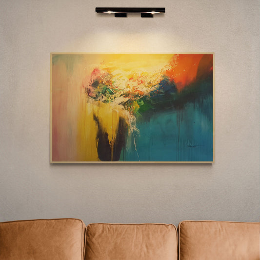 Cuadro Abstracto Pinturas III  90x60  cm