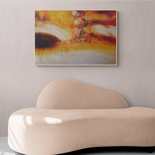 Cuadro Abstracto Pinturas V  90x60  cm