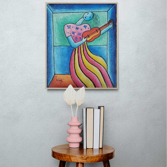 Cuadro Alambre Guitarra