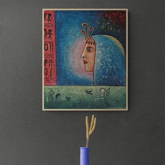 Cuadro Arte Egipcio 50x60 cm