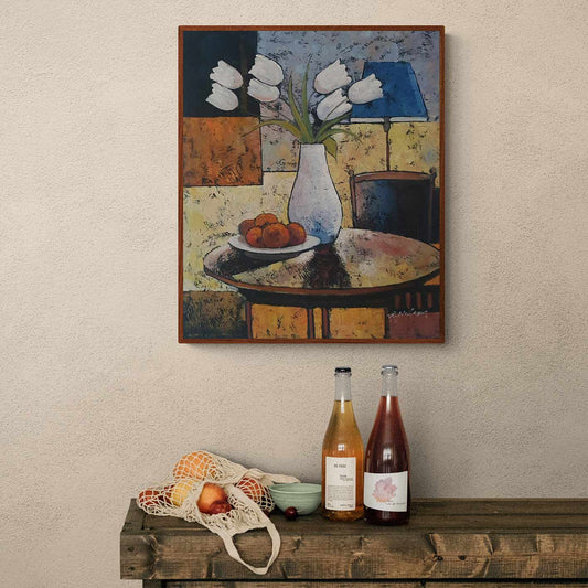 Cuadro Bodegon Texturas 50x60 cm