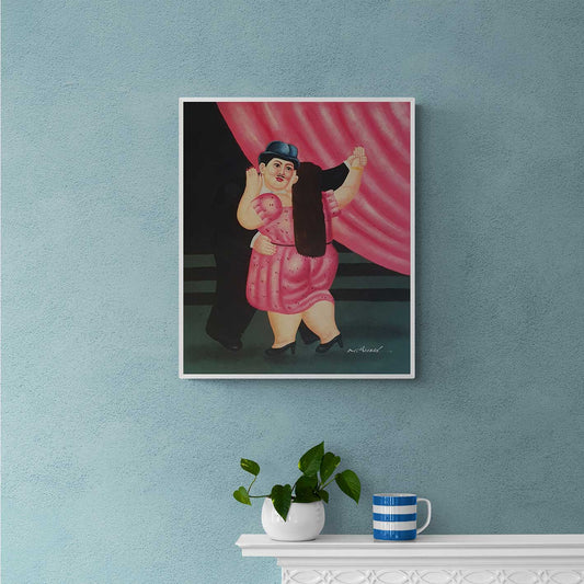 Cuadro Botero Baile III 50x60 cm