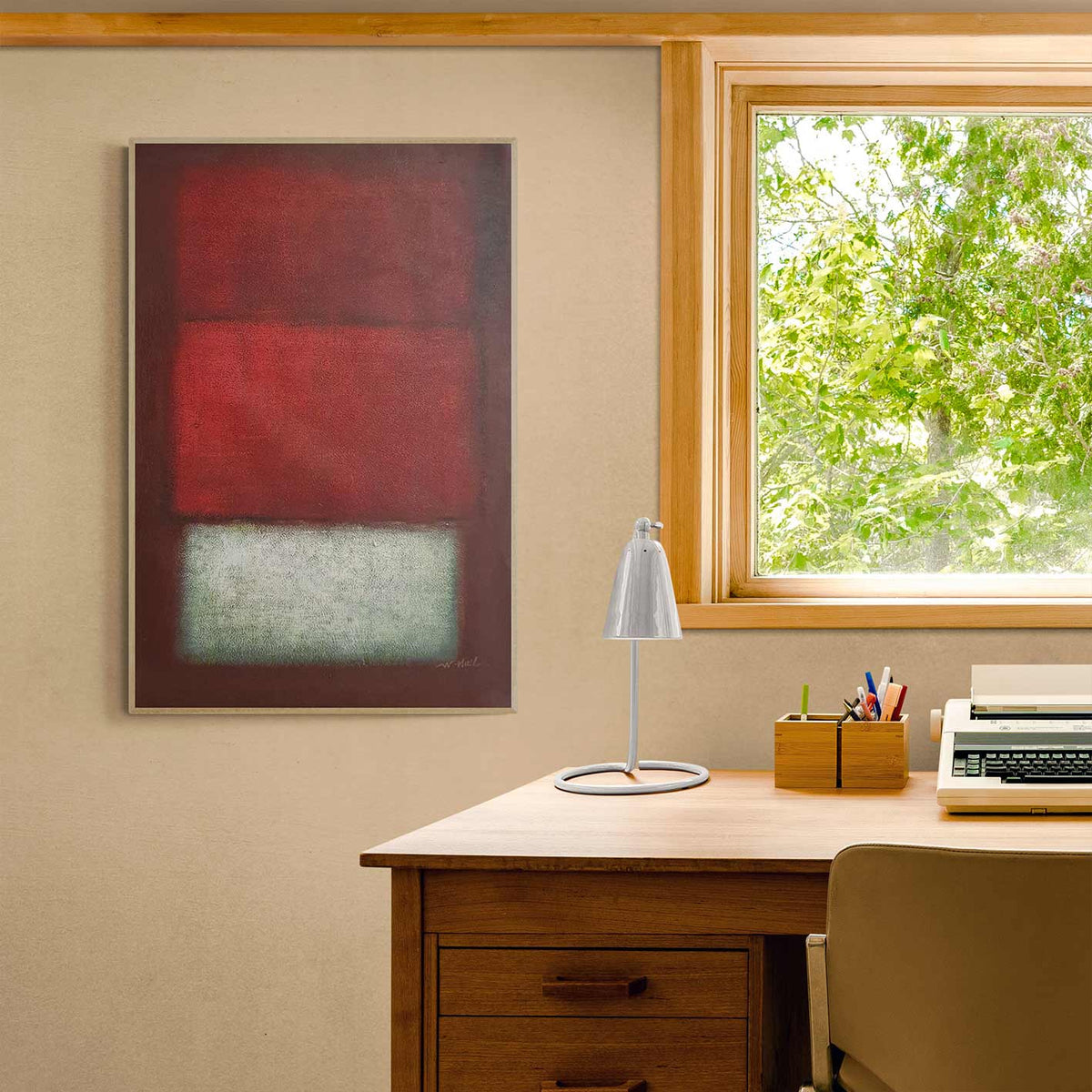 Mark Rothko Reproduction Mark Rothko III Reproduction Painting – Decoartions