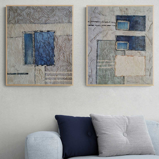 Cuadro Diptico Saco I  50X60 cm [2 piezas]