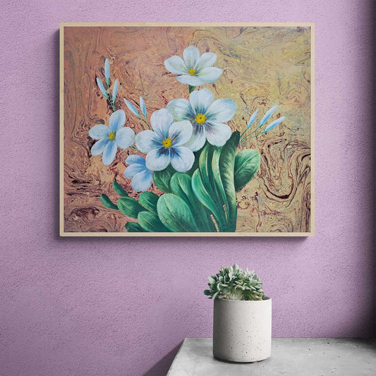 Cuadro Margaritas 60x50 cm