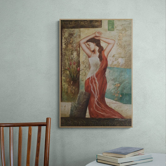Cuadro Mujer Romana 60x90 cm