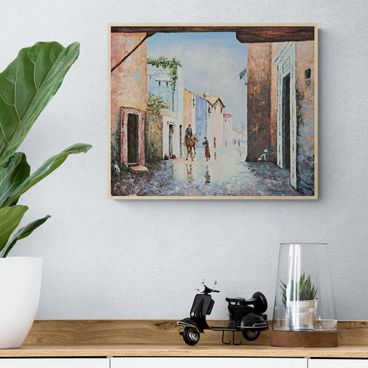 Cuadro Calle Pueblo I 60x50 cm