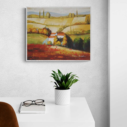 Cuadro Casa Campo 60x50 cm