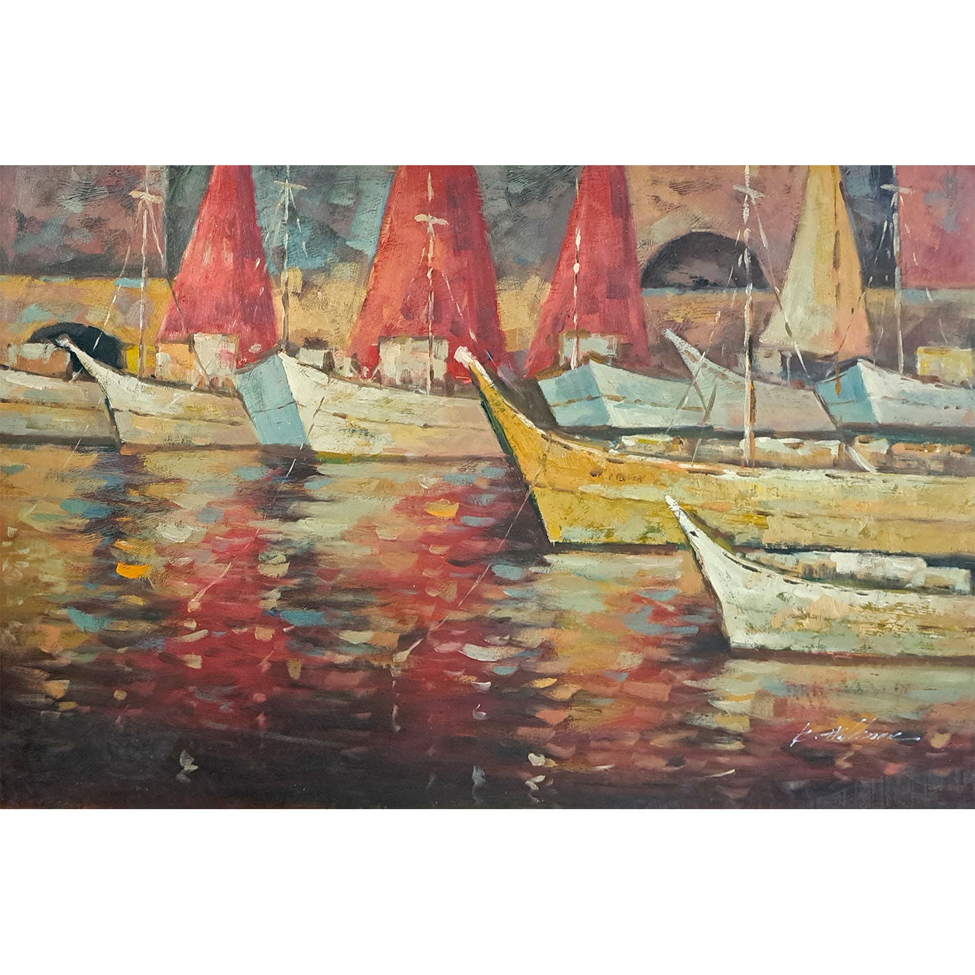 Cuadro Puerto Llegada