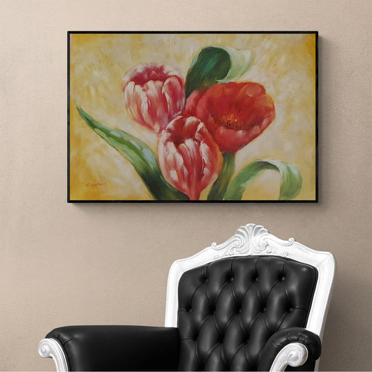 Cuadro Tulipanes Decor 90x60 cm